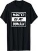Master Of My Domain Vintage Retro Funny TV Line T-Shirt