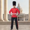 Costum Teatral cu Curea | Accesorii cu Nasturi Ton pe Ton, Costum de Gardă, Umeri cu Epoleți Negri, pentru Scenă