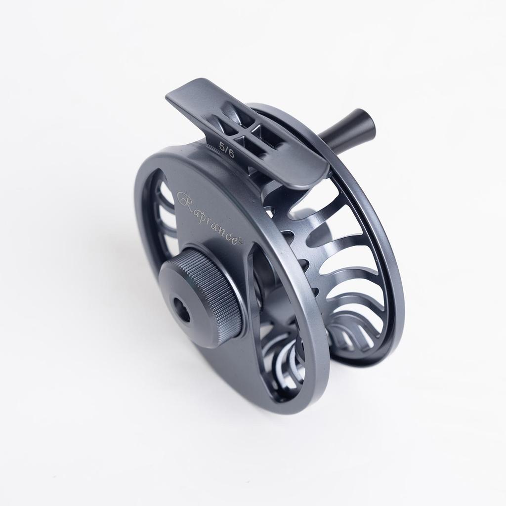 Raprance Fly Fishing Reel 5/6wt, 7/8wt ,Quick Push Button Switch, Durable  Fly Reel