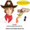 Western Cowboy Halloween Costume Set for Adults & Children - Perfect for Parent-Child Performances