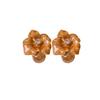 Medieval Silver Needle with Diamonds, Dripping Oil, Flower Pearl Earrings, Temperament, Court Style Stud Earrings, Light Luxury and High-end Earrings.