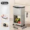 Kitchen Trash Cans Multi Functional Large Capacity Trash Bins Litter Bins Recycling Kitchen Food Waste Disposal with Wheels