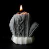 Woolen Gloves Candle Silicone Mold Christmas Series Winter Creative Baking Chocolate Biscuit Mousse Mold
