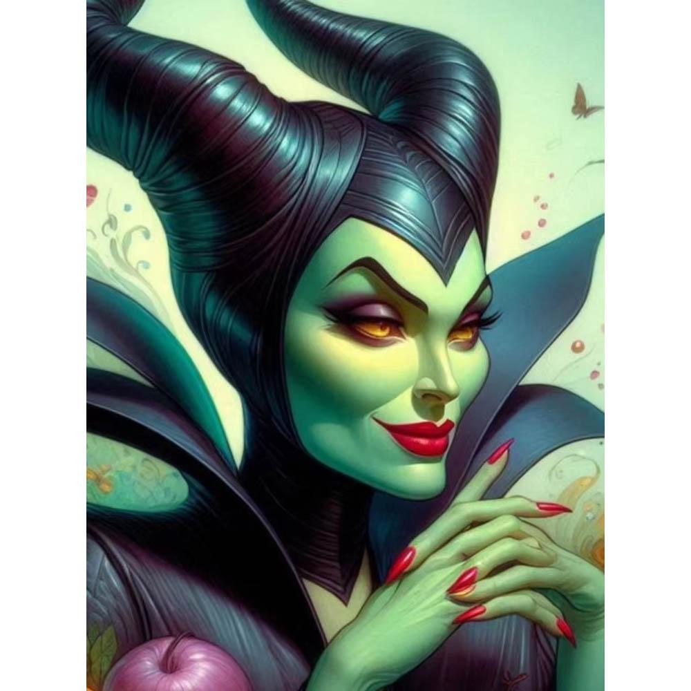 Maleficent Dark Style Diamond Painting New Full Diamond Gothic Style DIY Diamond Embroidery Material Pack