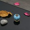 Retro Wardrobe Round Single Hole European Cabinet Furniture Cartoon Zinc Alloy Pumpkin Ceramic Handle Ladybug Drawer Handle