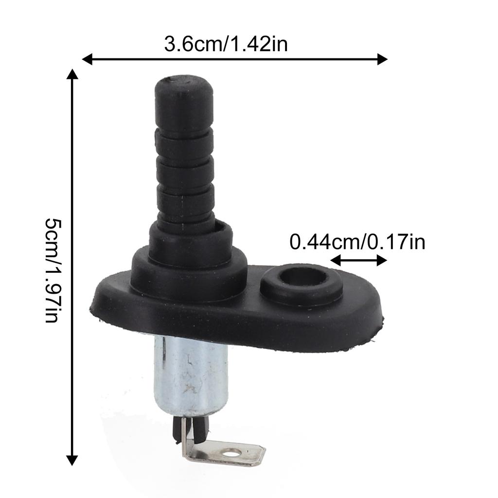Features Voltage A V Car Door Switch V Voltage A VDC Black Car Domelight Courtest Light Door Switch Durability