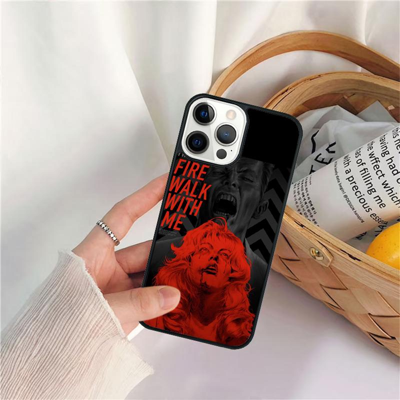 TWIN PEAKS Art Print Phone Case For iPhone 17 Air 16 15 14 11 12 13 Pro  MAX Plus Coque Cover Shell