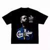 Men's and Women's Versatile Fashion T-shirt, Pattern Printed Summer Short Sleeve Street Style Casual Fashion Pure Cotton T-shirt