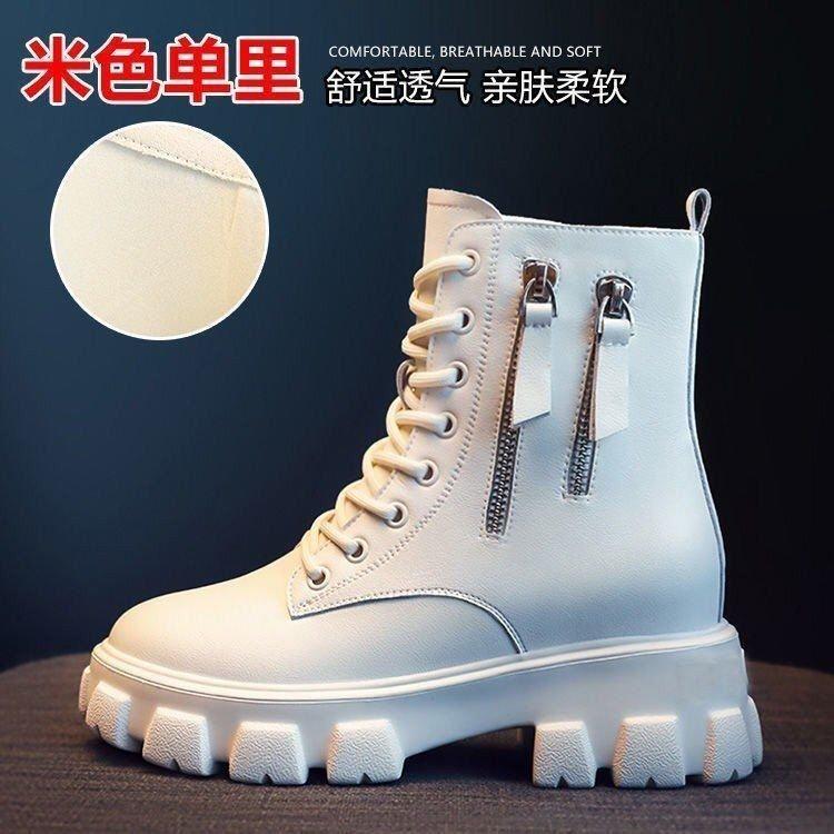 New Exquisite Women's Boots with Thick Bottom Anti slip and Wear resistant Modern Boots with Thick Velvet and Warm Snow Boots