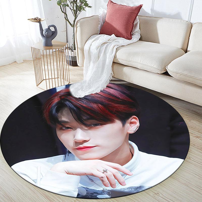 Choi San pattern round rug,Carpet Rug for Living Room Bedroom Playroom ,Non-slip Floor Mat,Holiday Gifts and Birthday Gifts.