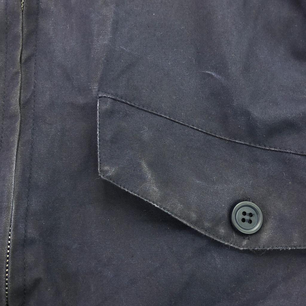 GRENFELL Made In the UK Swing Top 34 Navy Checked Jacket Men's Used