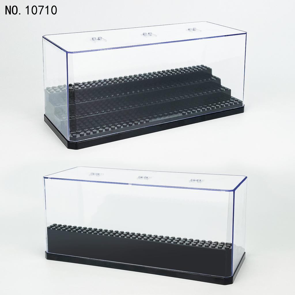 Fourth-Order Transparent Display Box 10710 Dust-Proof Storage Box Small Particle Building Block Toy Acrylic
