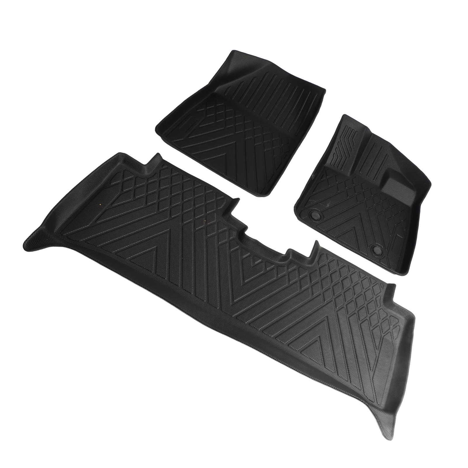 

3 шт. Автомобильный коврик для BYD Atto 3, аксессуары для интерьера, противоскользящее дно, водонепроницаемый, пыленепроницаемый TPE