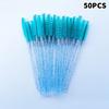 Disposable Crystal Eyelashes Brush Comb 50/100Pcs Eye Lashes Extension Mascara Wands Makeup Professional Makeup Beauty Tool