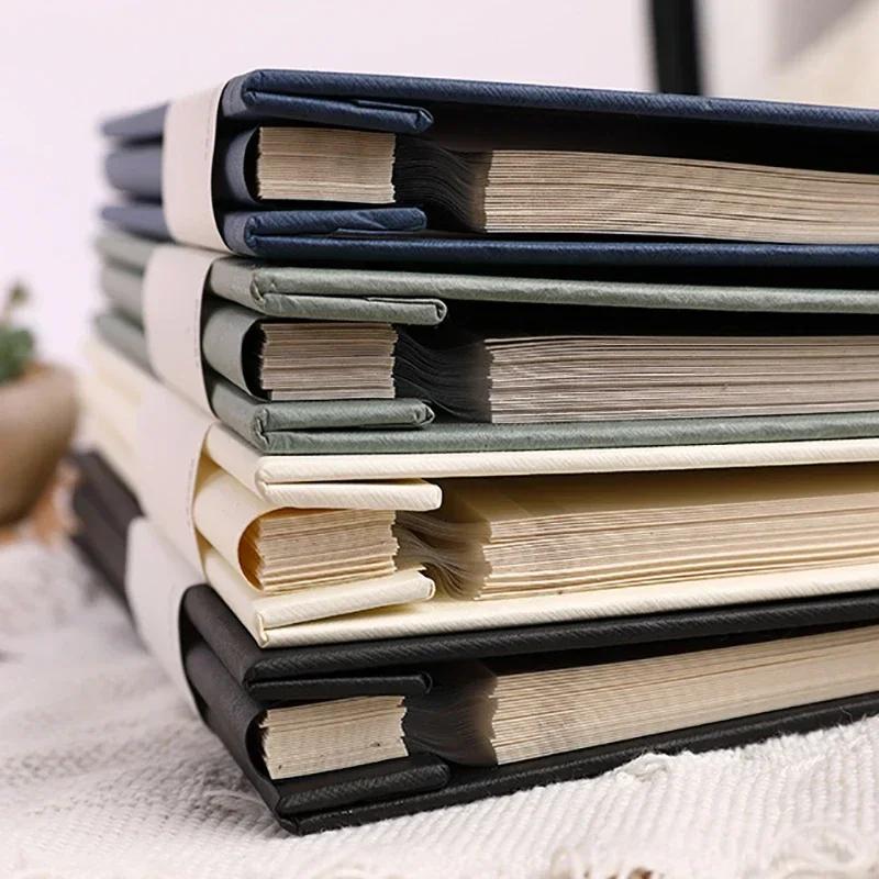 Photo Albums Paper Stickers Photo Storage Album Photocards Collect Page Self Adhesive Memory Children Growth Fotos Scrapbooking