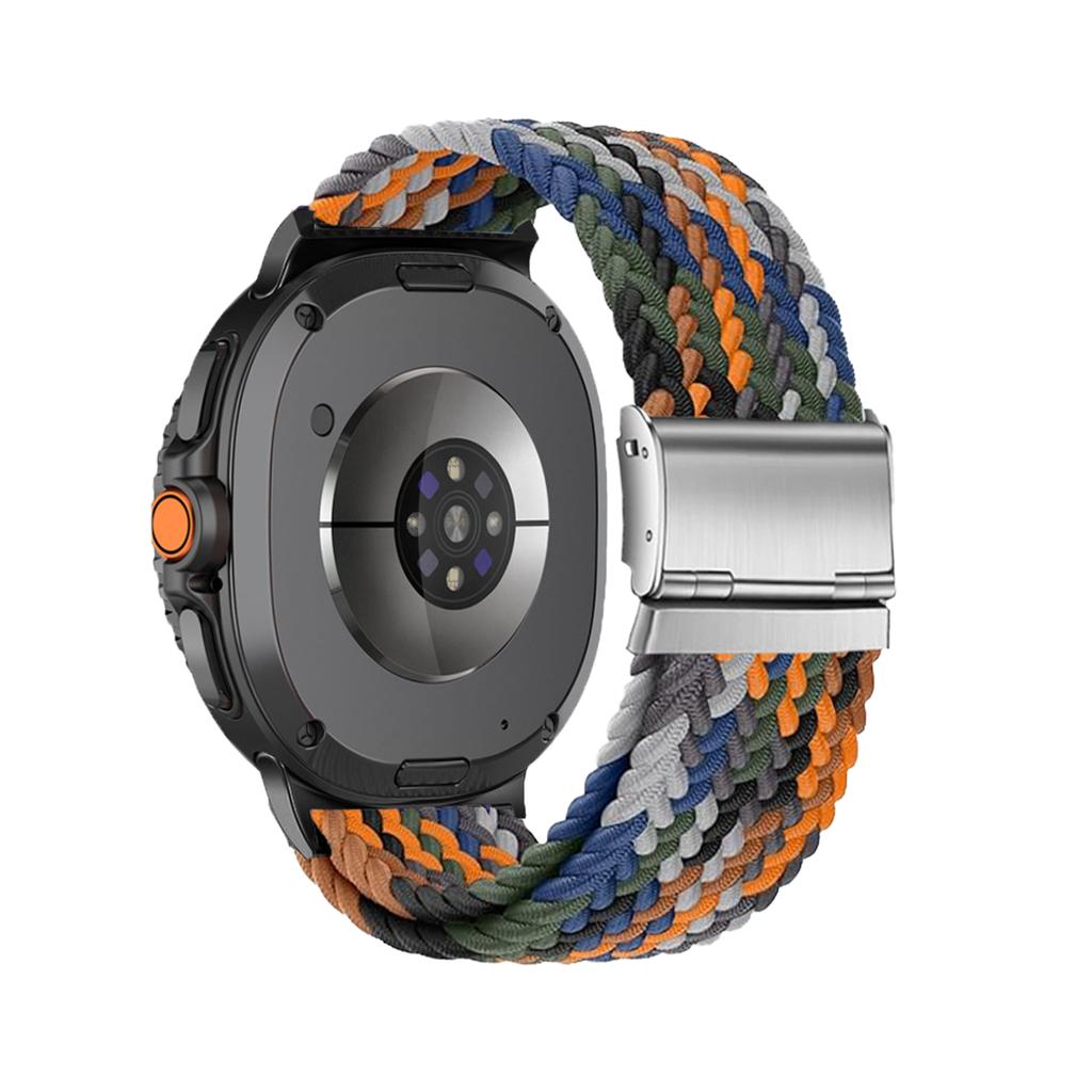 Braided Metal Buckle for Samsung Galaxy Watch 8 Strap 44mm 40mm Braided Loop Correa Galaxy Watch 8 Classic 46mm/Ultra 2025 Band
