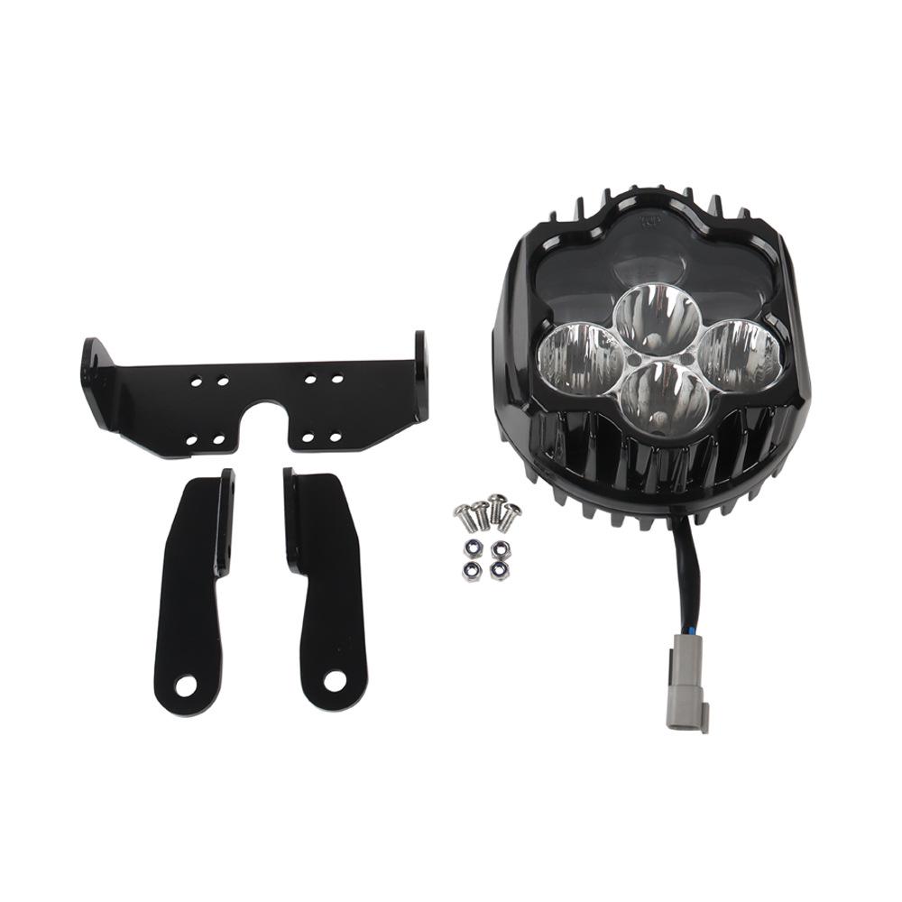 Shark Demon Headlight for Harley 18 Street Bob, Road King & Softail Standard Motorcycles