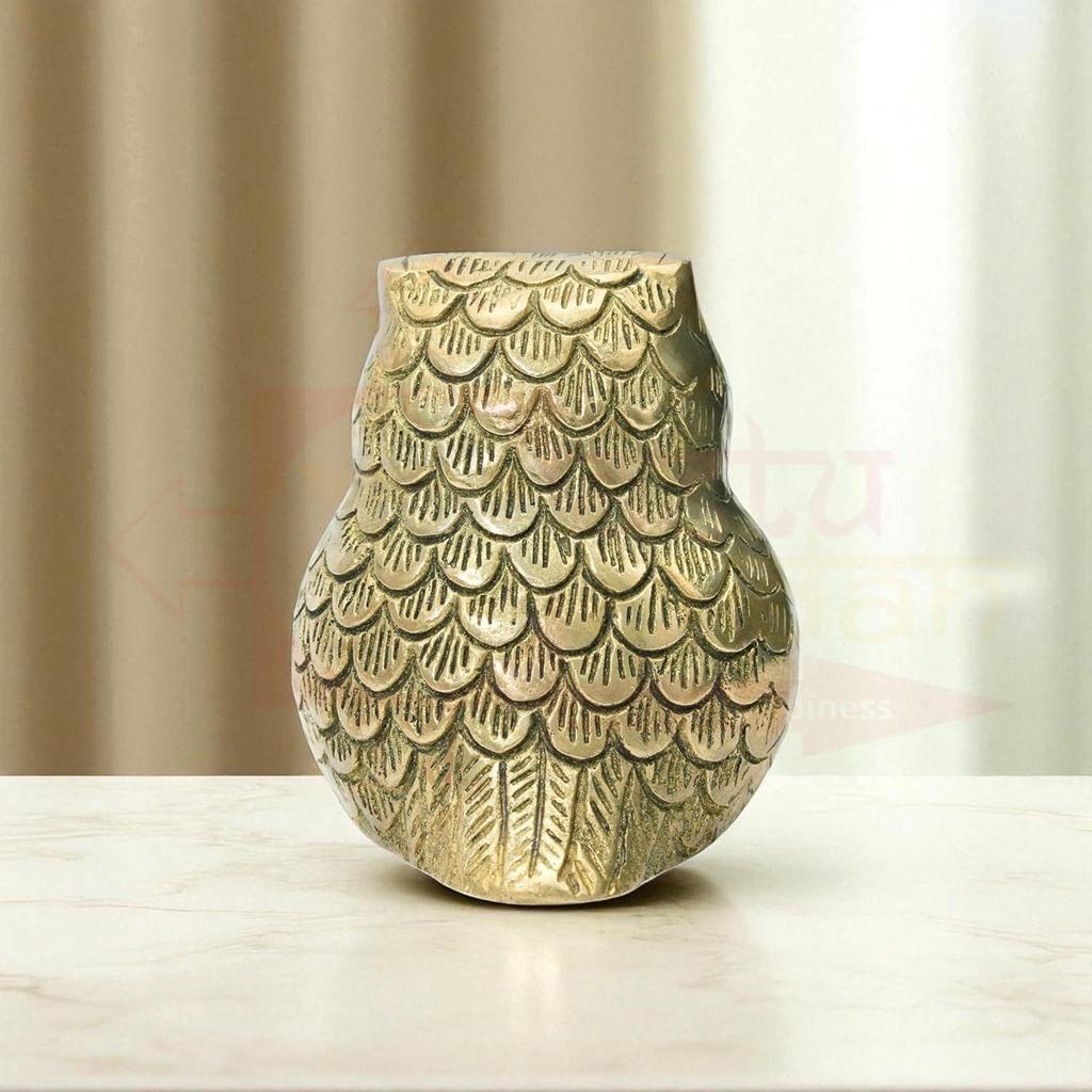 Brass Owl Statue |Zonal Placement-WestOwl Statue for Good Luck