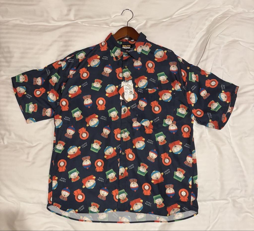 [USED] South Park SOUTH PARK all-over print short-sleeved shirt