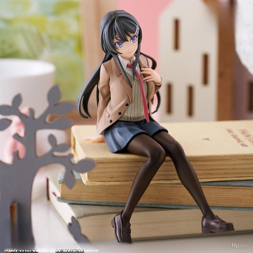 Anime Seishun Buta Yarou wa Randoseru Girl no Yume Minai Sakurajima Mai Figure Premium Chokonose Action Figure Model Toy Gift
