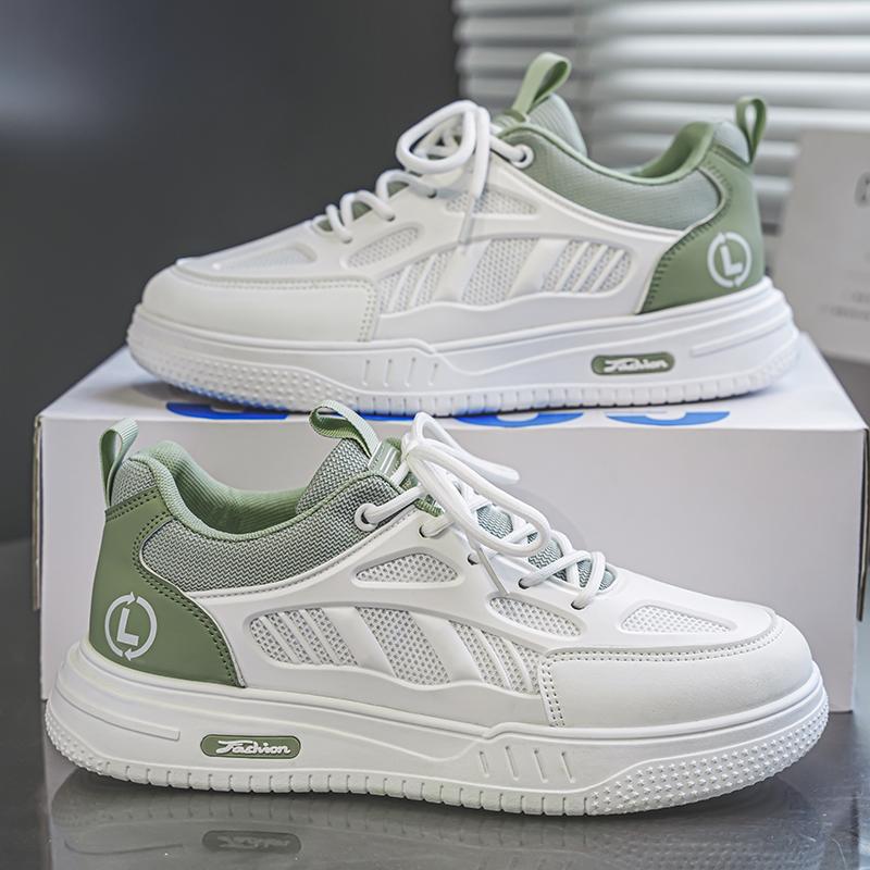 Men's board shoes 2025 summer mesh breathable comfortable casual shoes fashion trend versatile student sports shoes