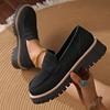 2025 New Women Orthopedic Platform Loafers Non Slip Thick Sole Shoes All Matched Comfortable Walking Loafers for Outdoor Travel