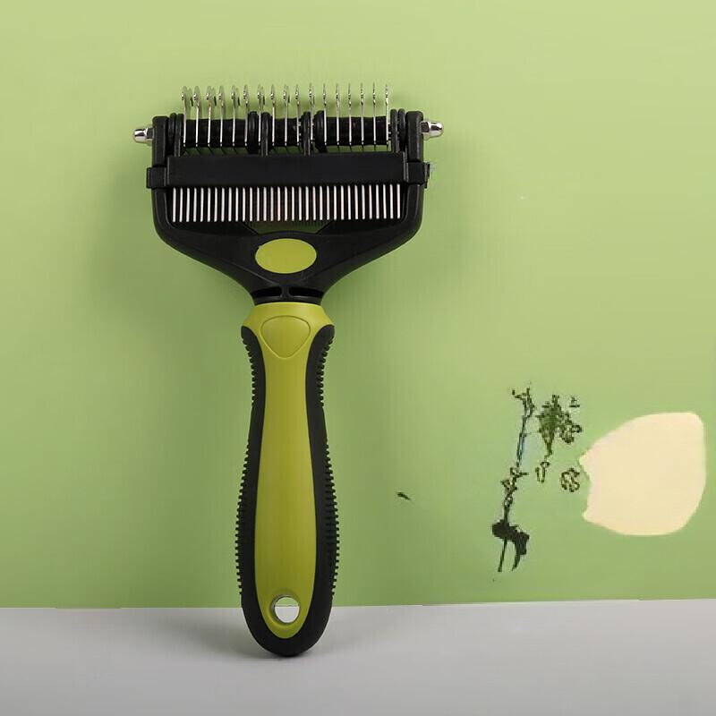 Fanyi 2-in-1 Pet Deshedding & Grooming Comb