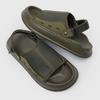 2025 New High-end Soft-soled Men's Shoes Wading Casual Summer Men's Breathable Beach Shoes 471226 Olive green-J