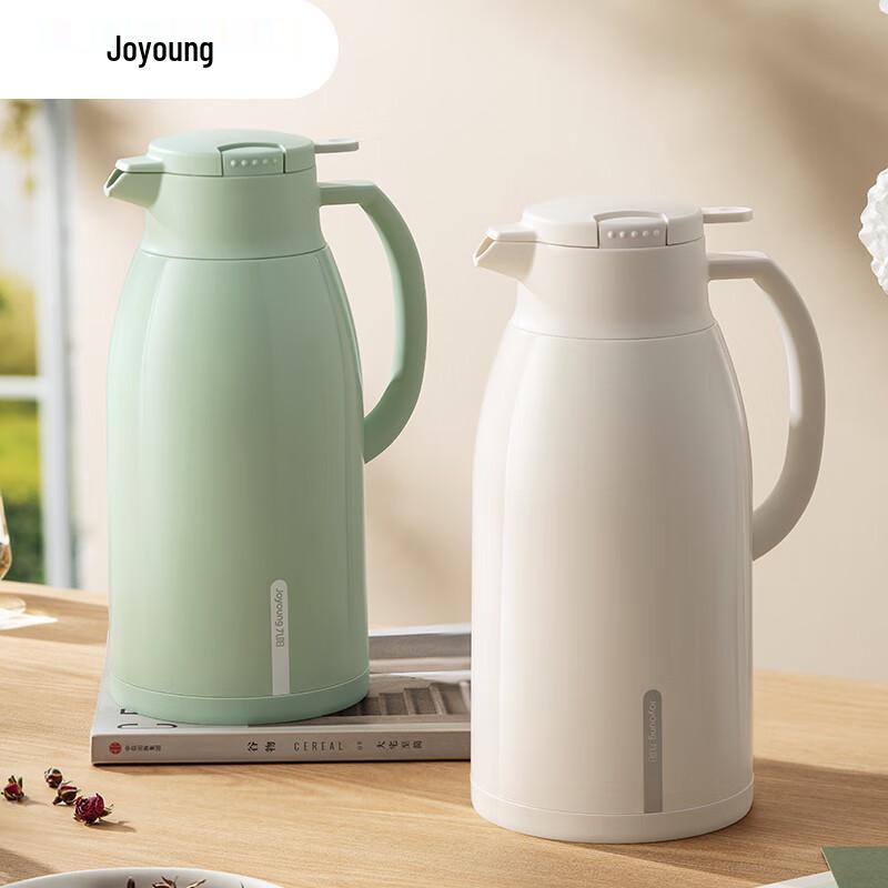 Joyoung Glass-Lined Insulated Thermos Pot