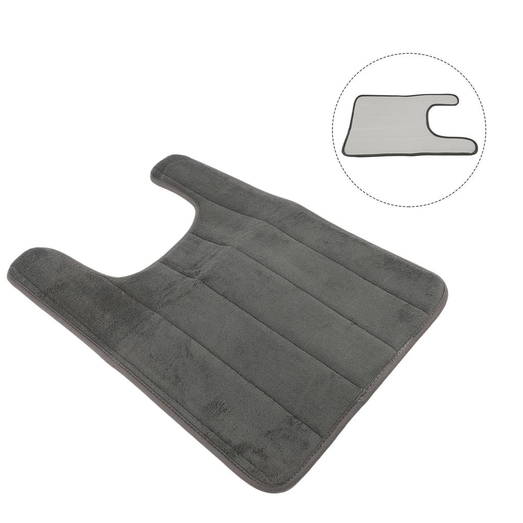 Hochwertige WC-Fußmatte aus Korallenvlies – saugfähig und schnelltrocknend