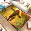 Street Fighter Retro-Game-Gamer-Bereichsteppich, Teppich für Wohnzimmer, Schlafzimmer, Sofa, Fußmatte, Dekoration, rutschfeste Bodenmatte für Kinderspiele