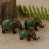 Elephant Figurines Set of 3, Assorted Sizes