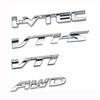 Car Modified Letters 2.4 210 220 370 GK5 VTEC I-VTEC Turbo VTI VTI-S AWD Modified Metal Body Stickers Car Trunk Badge Stickers