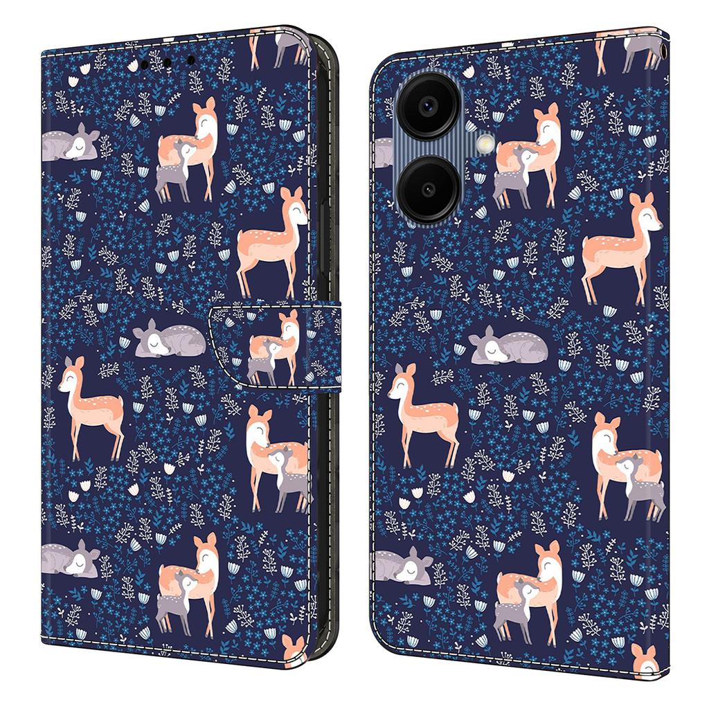 For Samsung Galaxy A07 4G Wallet Case Pattern Printing PU Leather Flip Stand Phone Cover