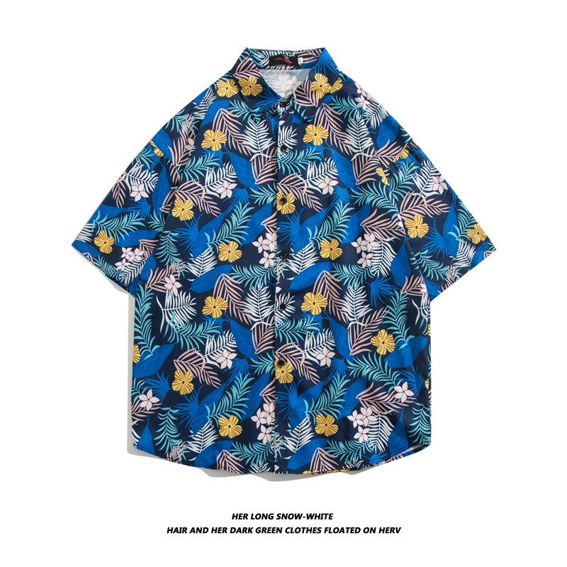 Men's Southeast Asian Style Quick-Dry Beach Vacation Shirt