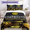 Borussia Dortmund Customize Your Name Bedding Set Breathable Duvet Cover with Pillowcases Home Decoration Birthday Gift