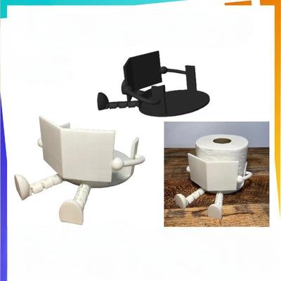 Porta Asciugamani Stampato 3D Porta Rotolo Carta Igienica per Cucina e Bagno Dispenser Rotolo Carta Asciugamani Accessori Arredo Bagno