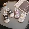 Baby Sandals, Summer Children's Casual Shoes, Breathable Hollow-Out Boys' Semi-Sandals, Girls' Frame Shoes.