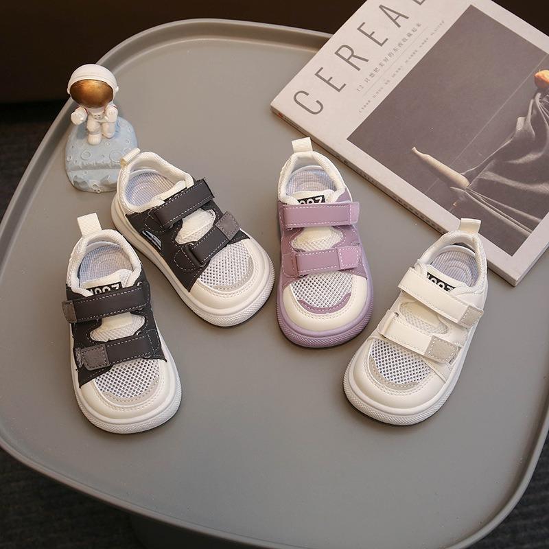 Baby Sandals, Summer Children's Casual Shoes, Breathable Hollow-Out Boys' Semi-Sandals, Girls' Frame Shoes.