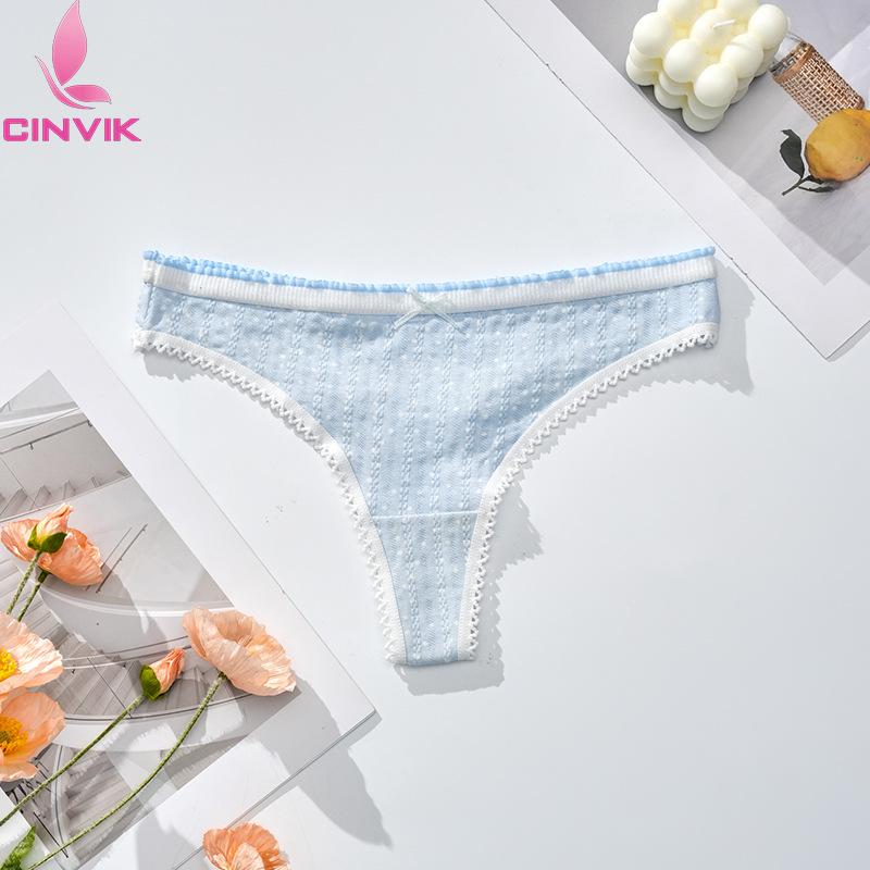 

Женские дышащие хлопковые стринги с цветочным принтом - Милый и бесшовный дизайн Extra Large