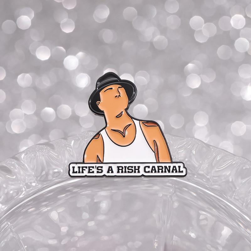 Cartoon Character Colorful Alloy Brooch Adjustable Multifunctional Pin Decorative