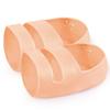 New Sebs 2-in-1 Extended Arch Heel Cover Flat Arch Support Soft Shock Absorption Massage Foot Cover