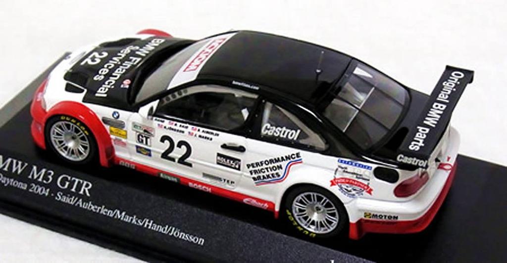 Minichamps BMW M3 GTR 2004 ALMS 24 Heures de Daytona Endurance 1/43 #22
