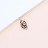 Electroplated Natural Shell Conch Scallop Pendant for DIY Necklace & Bracelet Jewelry