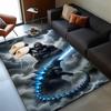 Giant Monster Rampage Area Rug Suitable for Indoor And Outdoor,Carpets for Kitchens, Homes, Offices, Living Rooms,Home Decor,Christmas Gift
