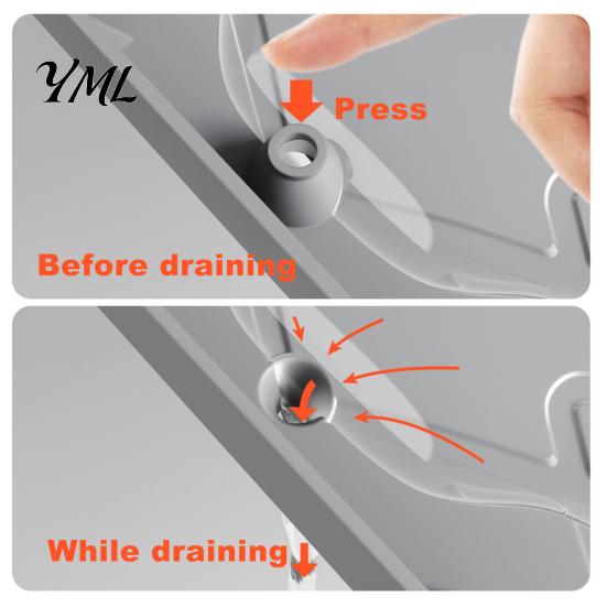 Easy Clean Shelf Liner Silicone under Sink Mat with Raised Edge, Waterproof Leak-Proof Non Heavy Duty Under Slip Cabinet Liner, Oil-proof Washable
