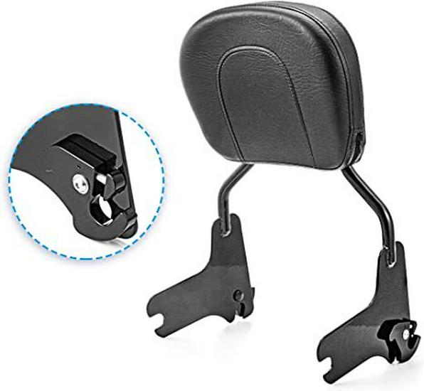 Small Door Bag - Quick Release Motorcycle Backrest for Harley Electra Glide/Road King (1997-2008)