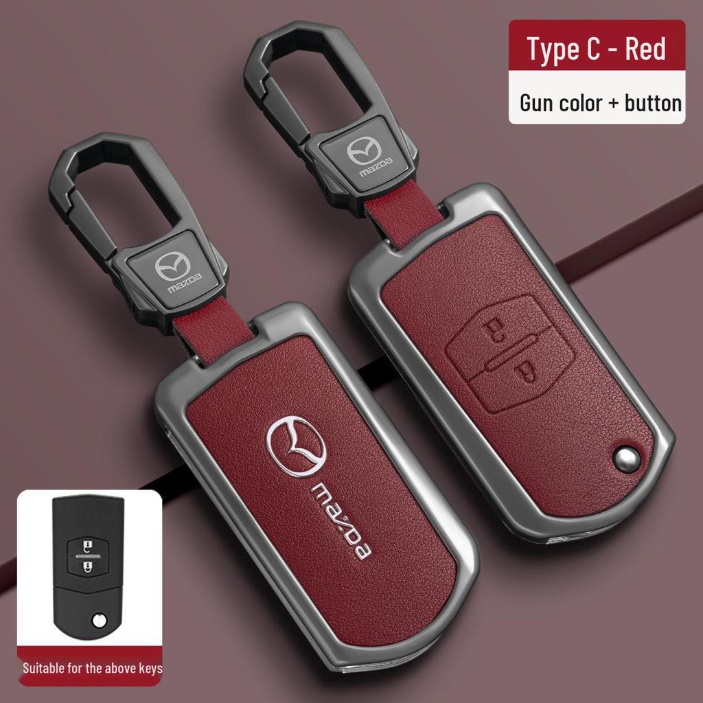 Suitable for Mazda 3 Axela, CX5, CX4 Atenza, Mazda 6, and Other Car Accessory Key Covers.