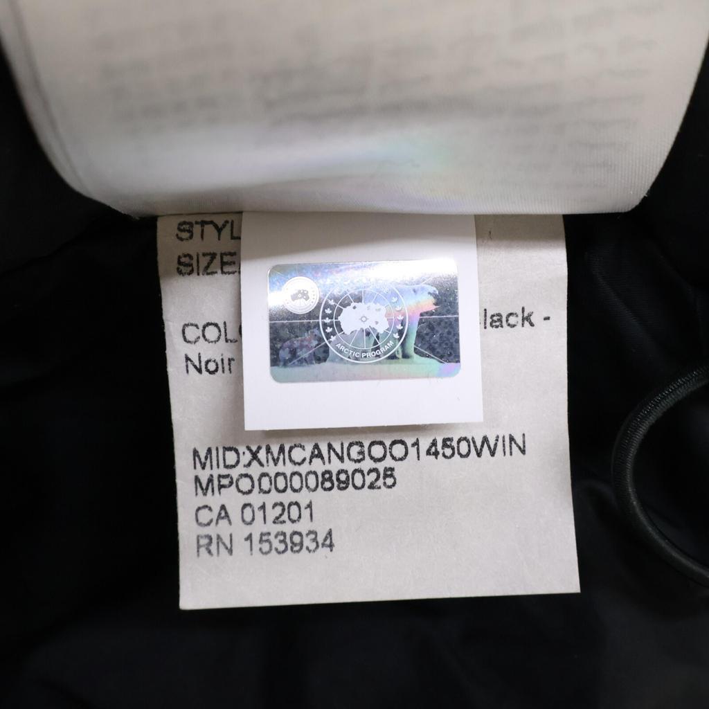 Canada Goose [Domestic Regular (Kanaga Goose Japan Co., Ltd.)] 4822W Garnet Cropped Puffer/Short Down Jacket S/P blackUsed