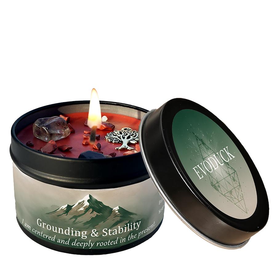 Lemon&Peppermint Scented Candle | Ideal Gift for Couples,Handmade candle gift for Halloween, friends, Christmas Gift for Him,Her